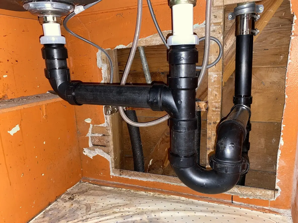Professional Pipe Bursting equipment and tools on the job in Evergreen